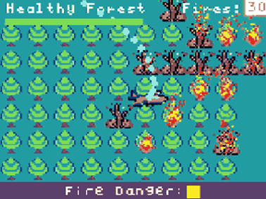 Forest Fire game screenshot