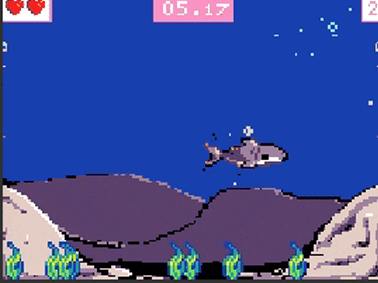Shark Attack Game Screenshot